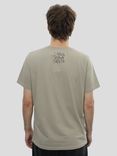 T-Shirt Slim Fit Unisex in Olive