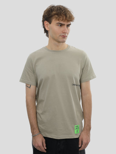 T-Shirt Slim Fit Unisex in Olive